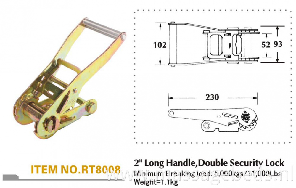 Ratchet buckle